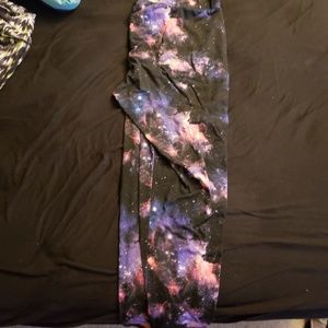 Full length galaxy leggings